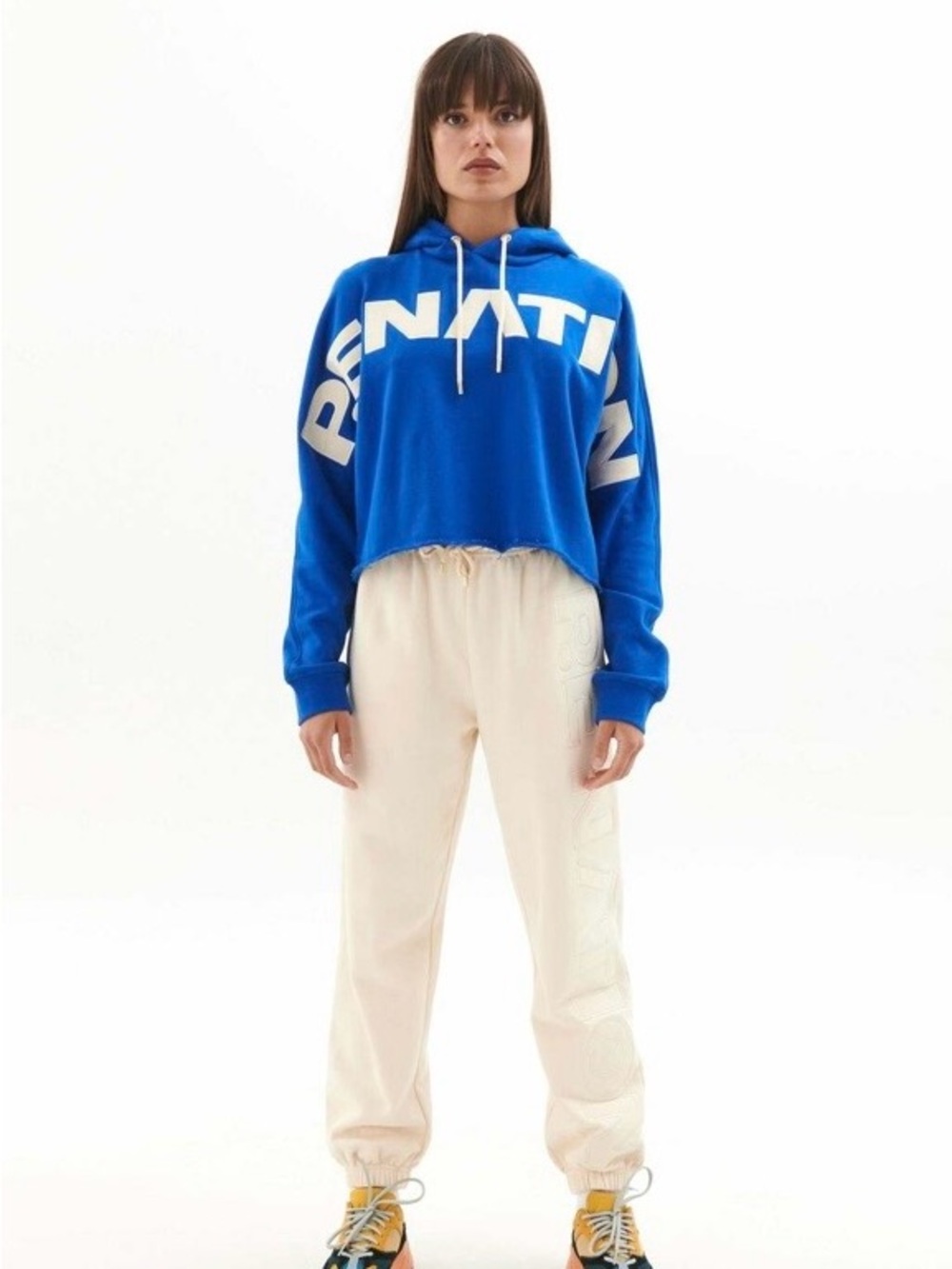 P.E Nation Radical Trackpant in Pearled Ivory